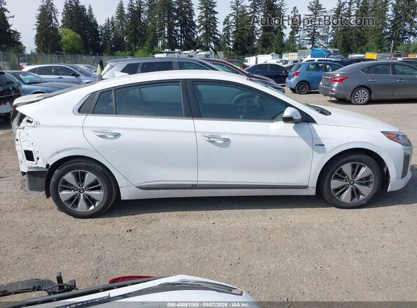KMHC75LD8KU174748 2019 HYUNDAI IONIQ PLUG-IN HYBRID White Widok wnętrza 360 stopni