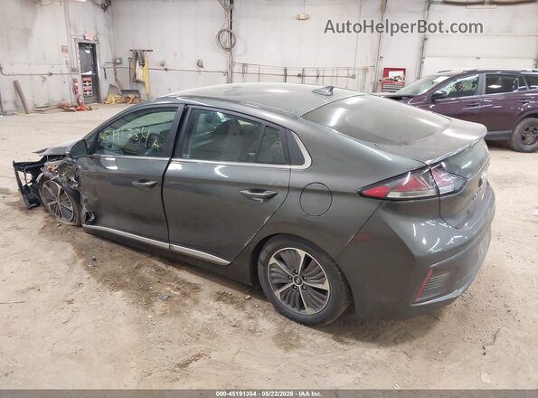 KMHC75LD8NU273977 2022 HYUNDAI IONIQ PLUG-IN HYBRID Gray Задня ліва чверть