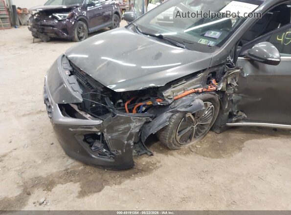 KMHC75LD8NU273977 2022 HYUNDAI IONIQ PLUG-IN HYBRID Gray Вид спереду