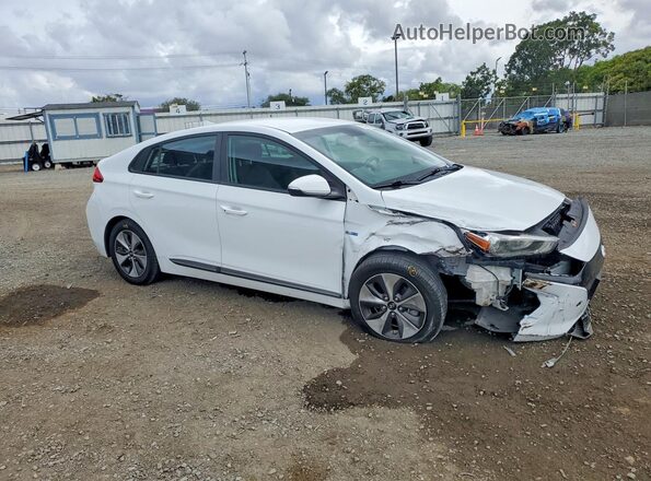 KMHC75LH3KU045514 2019 HYUNDAI IONIQ White 