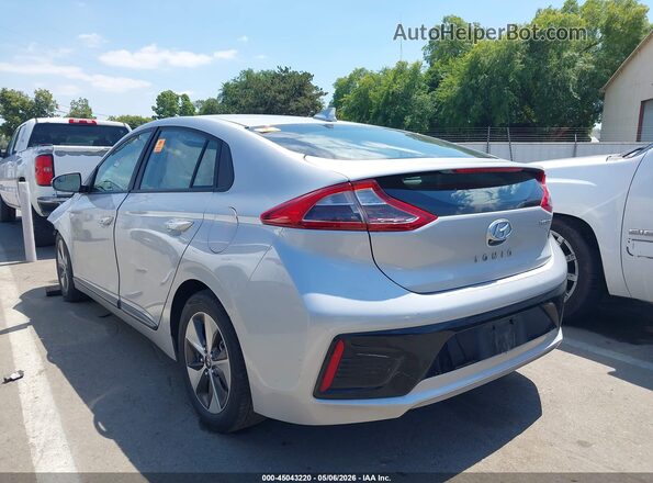 KMHC75LH7KU045886 2019 HYUNDAI IONIQ ELECTRIC Silver Հետևի ձախ