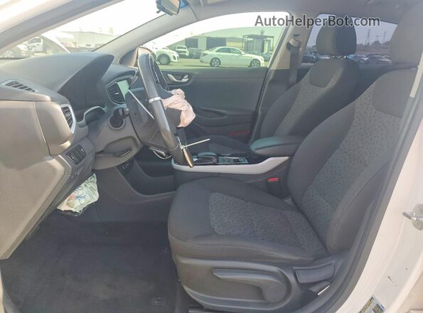 KMHC75LH8KU034234 2019 HYUNDAI IONIQ White Vista interior delantera