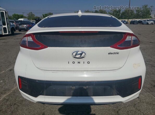 KMHC75LH8KU034234 2019 HYUNDAI IONIQ White Vista trasera