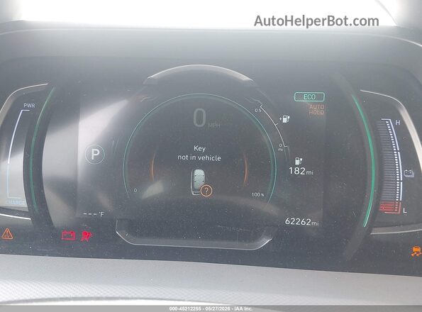 KMHC75LJ0LU060735 2020 HYUNDAI IONIQ ELECTRIC Черный Вид задних сидений