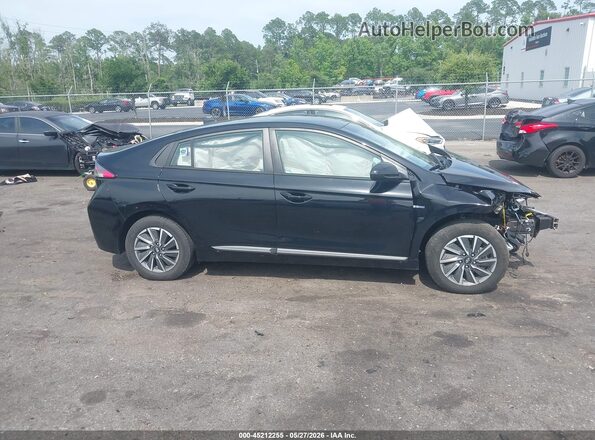 KMHC75LJ0LU060735 2020 HYUNDAI IONIQ ELECTRIC Черный Вид задней части салона