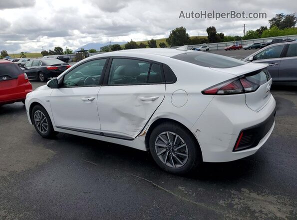 KMHC75LJ1LU061764 2020 HYUNDAI IONIQ White Задня ліва чверть