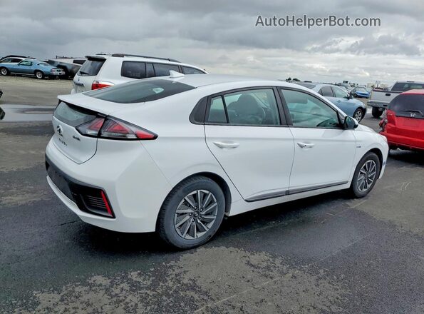 KMHC75LJ1LU061764 2020 HYUNDAI IONIQ White Задня права чверть