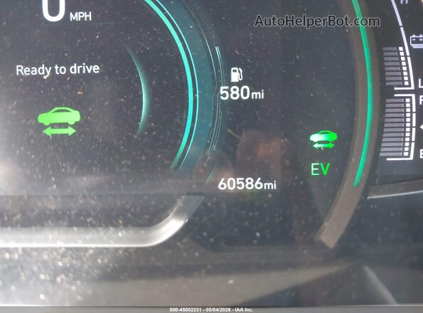 KMHC85LC1LU217252 2020 HYUNDAI IONIQ HYBRID Red 