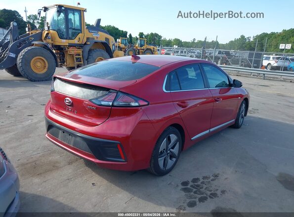 KMHC85LC1LU217252 2020 HYUNDAI IONIQ HYBRID Red Rear right