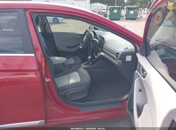 KMHC85LC1LU217252 2020 HYUNDAI IONIQ HYBRID Red Front interior view