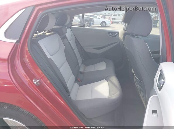 KMHC85LC1LU217252 2020 HYUNDAI IONIQ HYBRID Red VIN sticker view