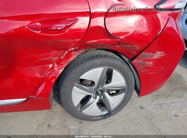KMHC85LC1LU217252 2020 HYUNDAI IONIQ HYBRID Red Front view