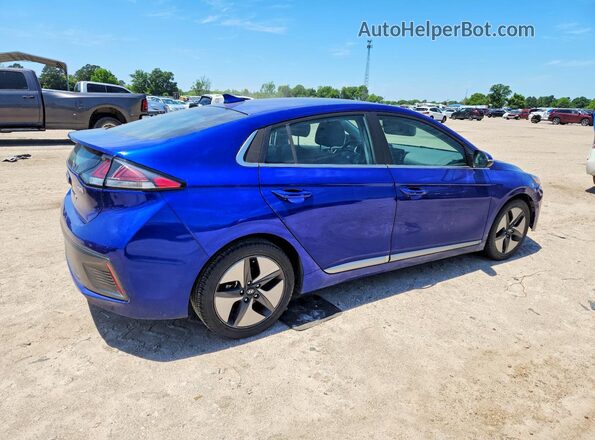 KMHC85LC1NU275347 2022 HYUNDAI IONIQ Синий Задняя правая четверть
