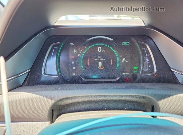 KMHC85LC1NU275347 2022 HYUNDAI IONIQ Синий Вид щитка приборов