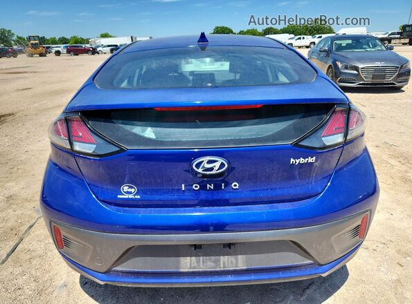 KMHC85LC1NU275347 2022 HYUNDAI IONIQ Синий Вид сзади