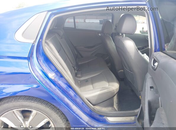 KMHC85LC2KU110466 2019 HYUNDAI IONIQ HYBRID Blue VIN კოდის სტიკერის ხედი