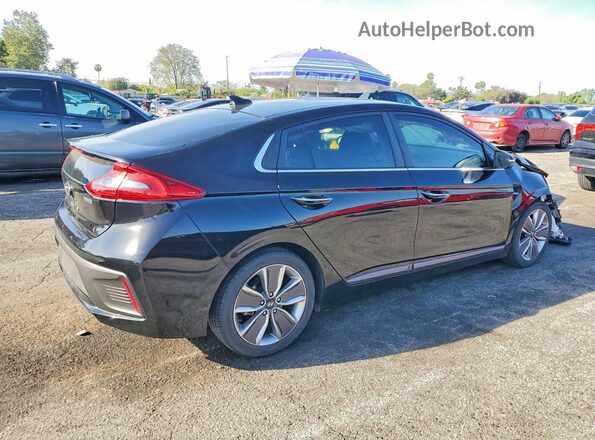 KMHC85LC2KU136985 2019 HYUNDAI IONIQ Black უკანა მარჯვენა
