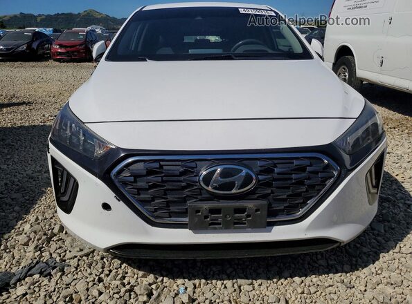 KMHC85LC2LU210116 2020 HYUNDAI IONIQ Белый Вид спереди