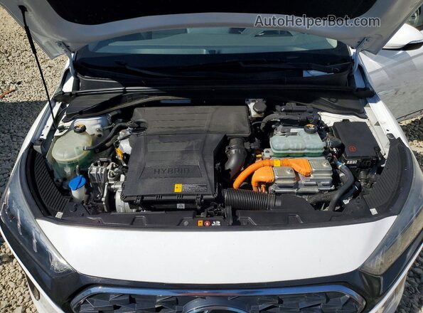 KMHC85LC2LU210116 2020 HYUNDAI IONIQ Белый Вид задней части салона