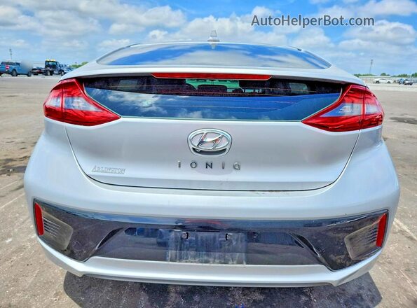 KMHC85LC3HU040727 2017 HYUNDAI IONIQ Silver Vista trasera