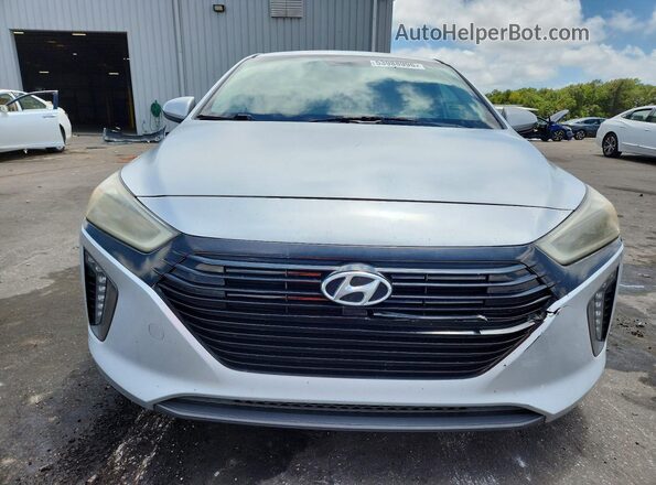 KMHC85LC3HU040727 2017 HYUNDAI IONIQ Silver Vista frontal