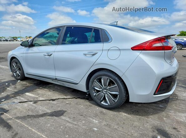 KMHC85LC3HU040727 2017 HYUNDAI IONIQ Silver Trasero izquierdo