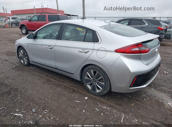 KMHC85LC7HU023591 2017 HYUNDAI IONIQ HYBRID Silver Trasero izquierdo