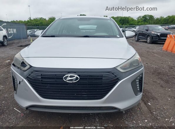 KMHC85LC7HU023591 2017 HYUNDAI IONIQ HYBRID Silver Vista del cuadro de instrumentos