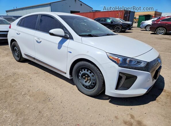 KMHC85LHXKU038671 2019 HYUNDAI IONIQ White Front right