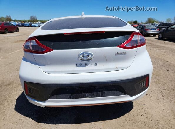 KMHC85LHXKU038671 2019 HYUNDAI IONIQ White Rear view