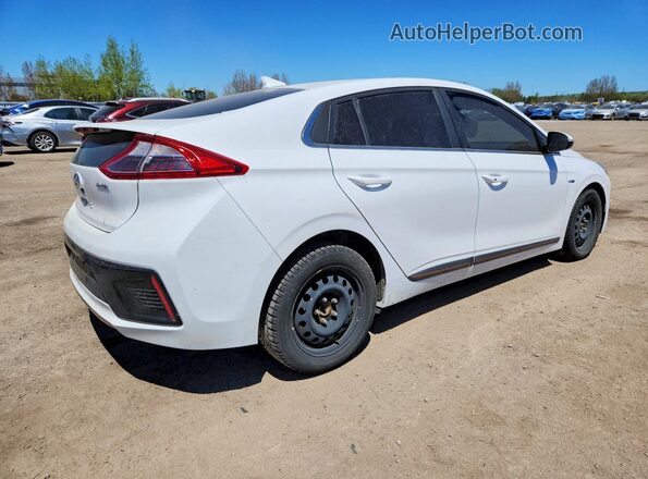 KMHC85LHXKU038671 2019 HYUNDAI IONIQ White Rear right