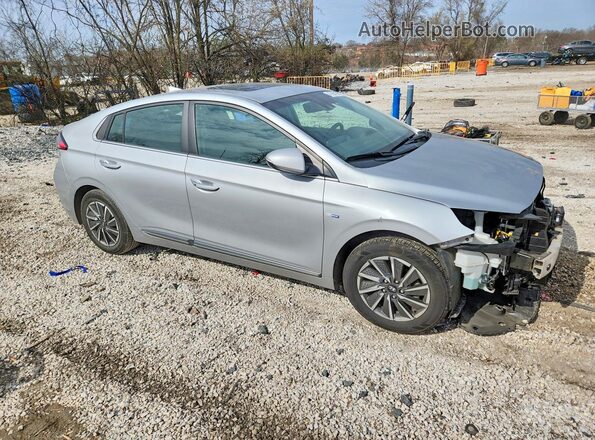 KMHC85LJ2LU073127 2020 HYUNDAI IONIQ Silver Przód prawy