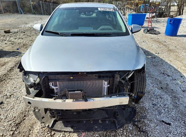 KMHC85LJ2LU073127 2020 HYUNDAI IONIQ Silver Widok wnętrza z tyłu