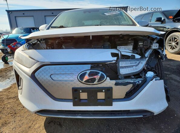 KMHC85LJ7LU061510 2020 HYUNDAI IONIQ White Widok z przodu