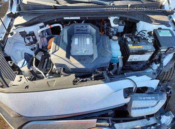 KMHC85LJ7LU061510 2020 HYUNDAI IONIQ White Widok wnętrza z tyłu