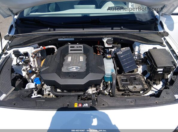 KMHC85LJXLU071240 2020 HYUNDAI IONIQ ELECTRIC White Հետևի տեսք