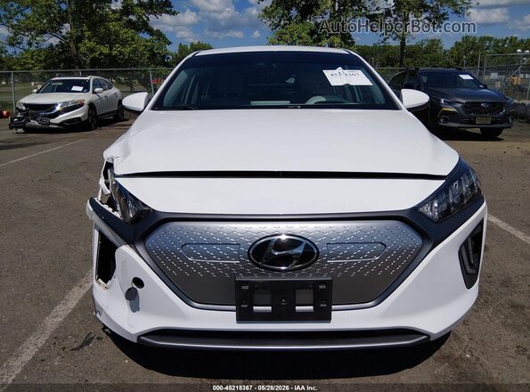 KMHC85LJXLU071240 2020 HYUNDAI IONIQ ELECTRIC White Դիմացի տեսք