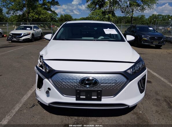 KMHC85LJXLU071240 2020 HYUNDAI IONIQ ELECTRIC White Առջևի վահանակի տեսք