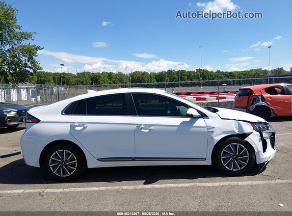 KMHC85LJXLU071240 2020 HYUNDAI IONIQ ELECTRIC White Սարքավորումների վահանակի տեսք