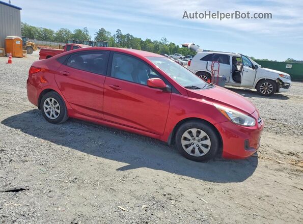 KMHCT4AE0GU020785 2016 HYUNDAI ACCENT Red 
