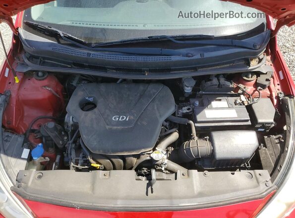 KMHCT4AE0GU020785 2016 HYUNDAI ACCENT Red 