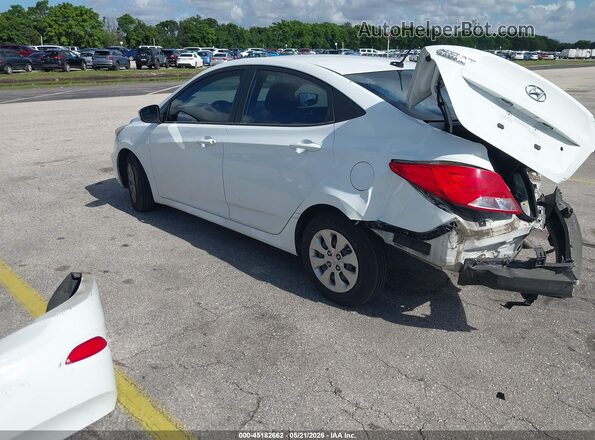 KMHCT4AE0GU044097 2016 HYUNDAI ACCENT White უკანა მარცხენა