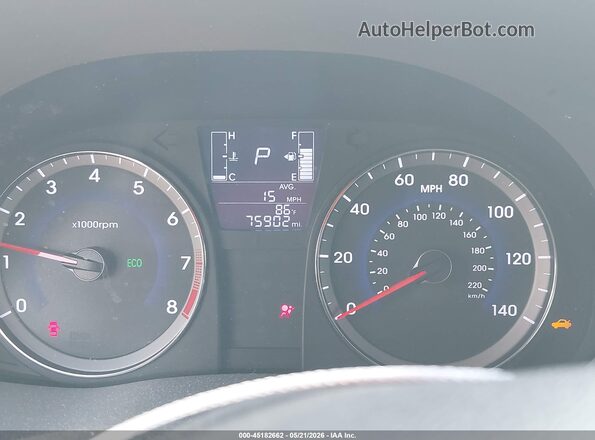 KMHCT4AE0GU044097 2016 HYUNDAI ACCENT White უკანა სავარძლების ხედი