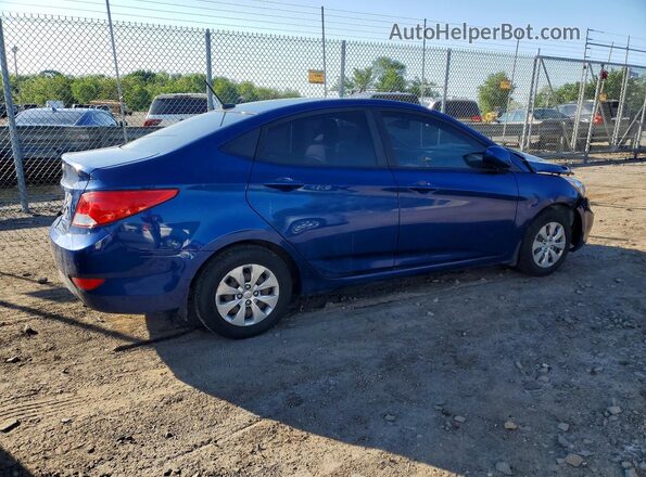 KMHCT4AE0GU125701 2016 HYUNDAI ACCENT Blue 