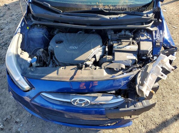 KMHCT4AE0GU125701 2016 HYUNDAI ACCENT Blue 