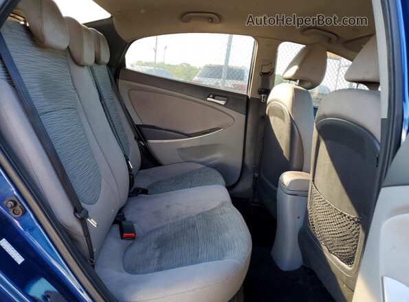 KMHCT4AE0GU125701 2016 HYUNDAI ACCENT Blue 