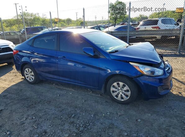 KMHCT4AE0GU125701 2016 HYUNDAI ACCENT Blue 