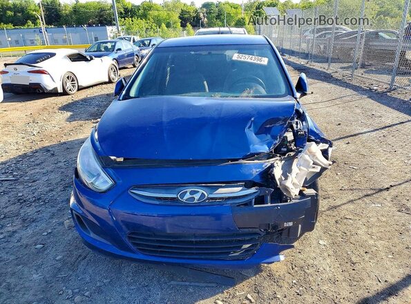 KMHCT4AE0GU125701 2016 HYUNDAI ACCENT Blue 