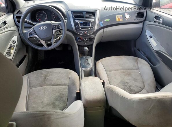 KMHCT4AE0GU138898 2016 HYUNDAI ACCENT Коричневый 