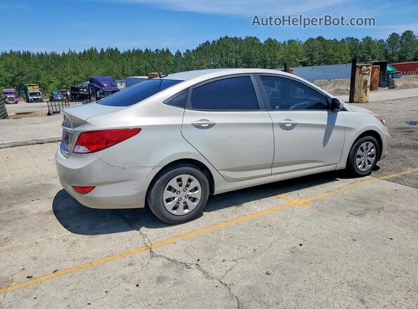 KMHCT4AE0HU190985 2017 HYUNDAI ACCENT Beige 